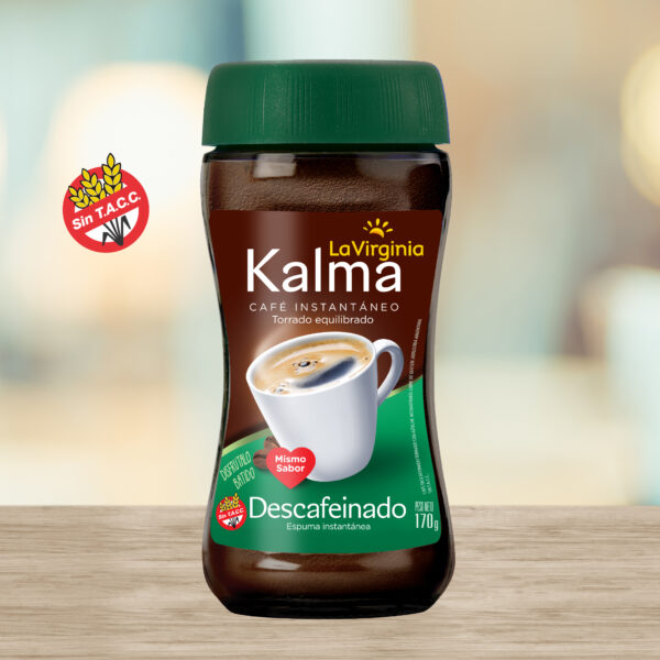 Café Instantáneo LV descafeinado Kalma x 170 grs.