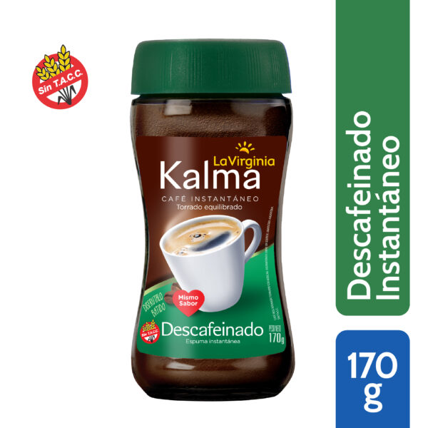 Café Instantáneo LV descafeinado Kalma x 170 grs. - Imagen 2