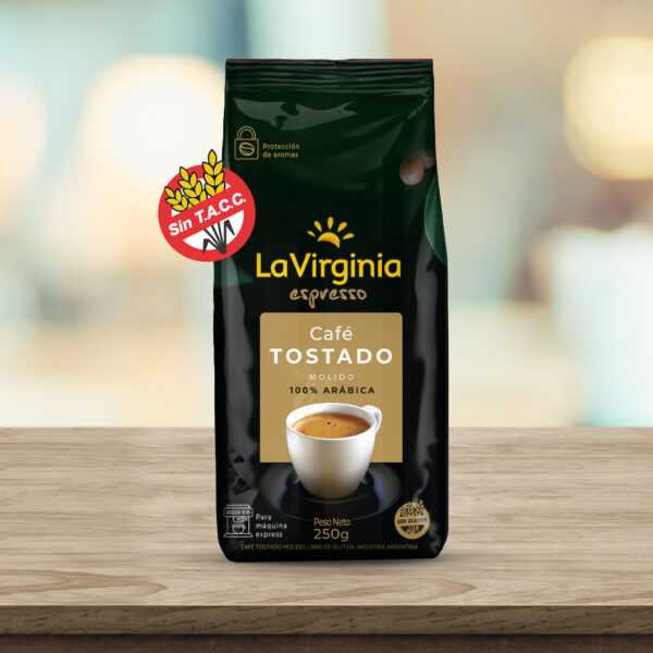 Café LV tostado molido x 250 grs. - Imagen 3
