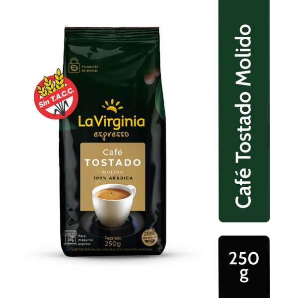 Café LV tostado molido x 250 grs. - Imagen 2
