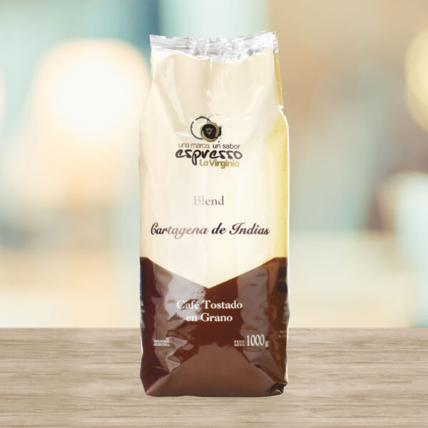 Café Tostado en grano Cartagena x 1 kilo - Imagen 2