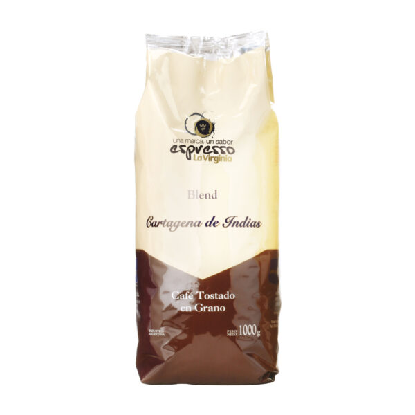 Café Tostado en grano Cartagena x 1 kilo