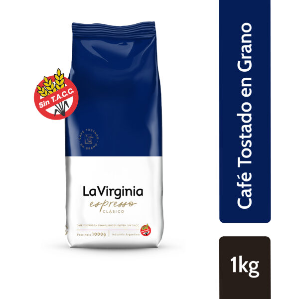 Café Tostado en grano Clásico x 1 kilo - Imagen 2