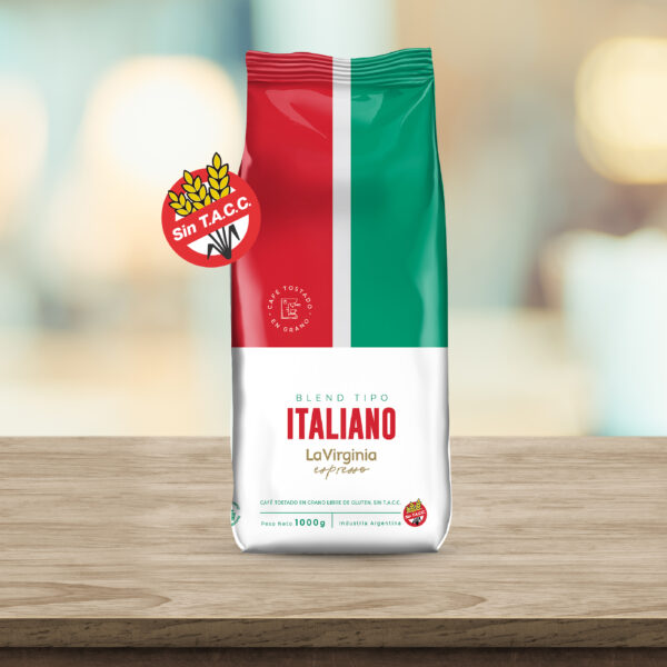 Café Tostado en grano Italiano x 1 kilo - Imagen 3