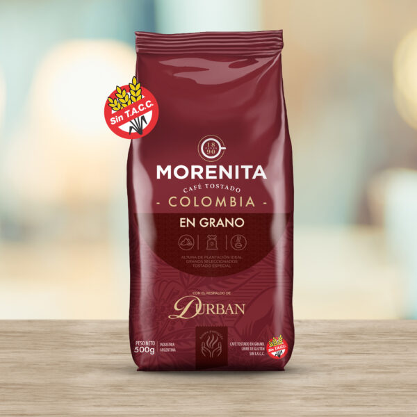 Morenita Colombia tostado en grano x 500 grs. - Imagen 3