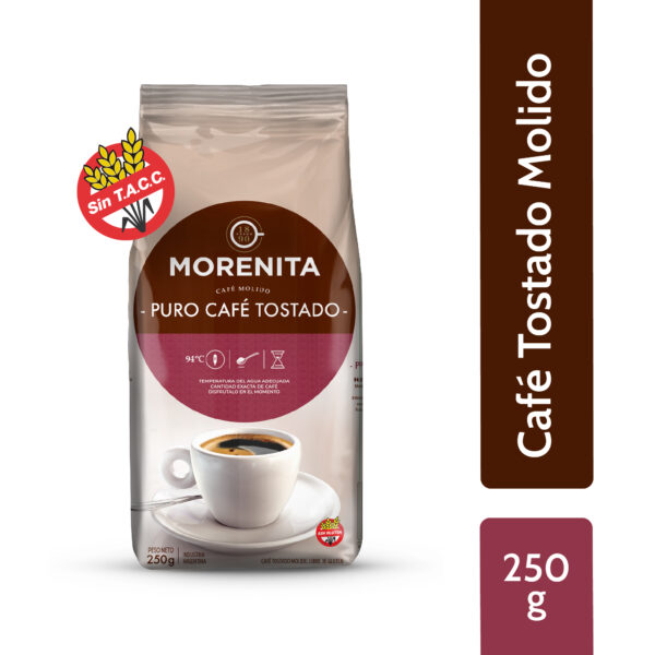 Morenita Tostado molido x 250 grs. - Imagen 2