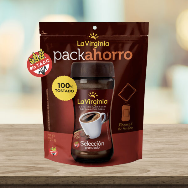 Café Instantáneo LV tostado selección Pack Ahorro  x 150 grs. - Imagen 3
