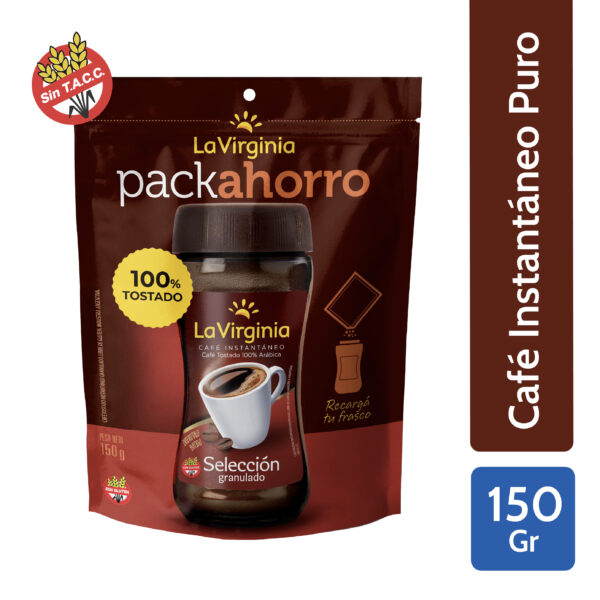 Café Instantáneo LV tostado selección Pack Ahorro  x 150 grs. - Imagen 2